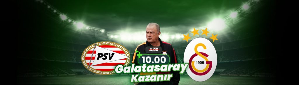 Galatasaray - PSV Maçına 539Bets10'da Extra Oran